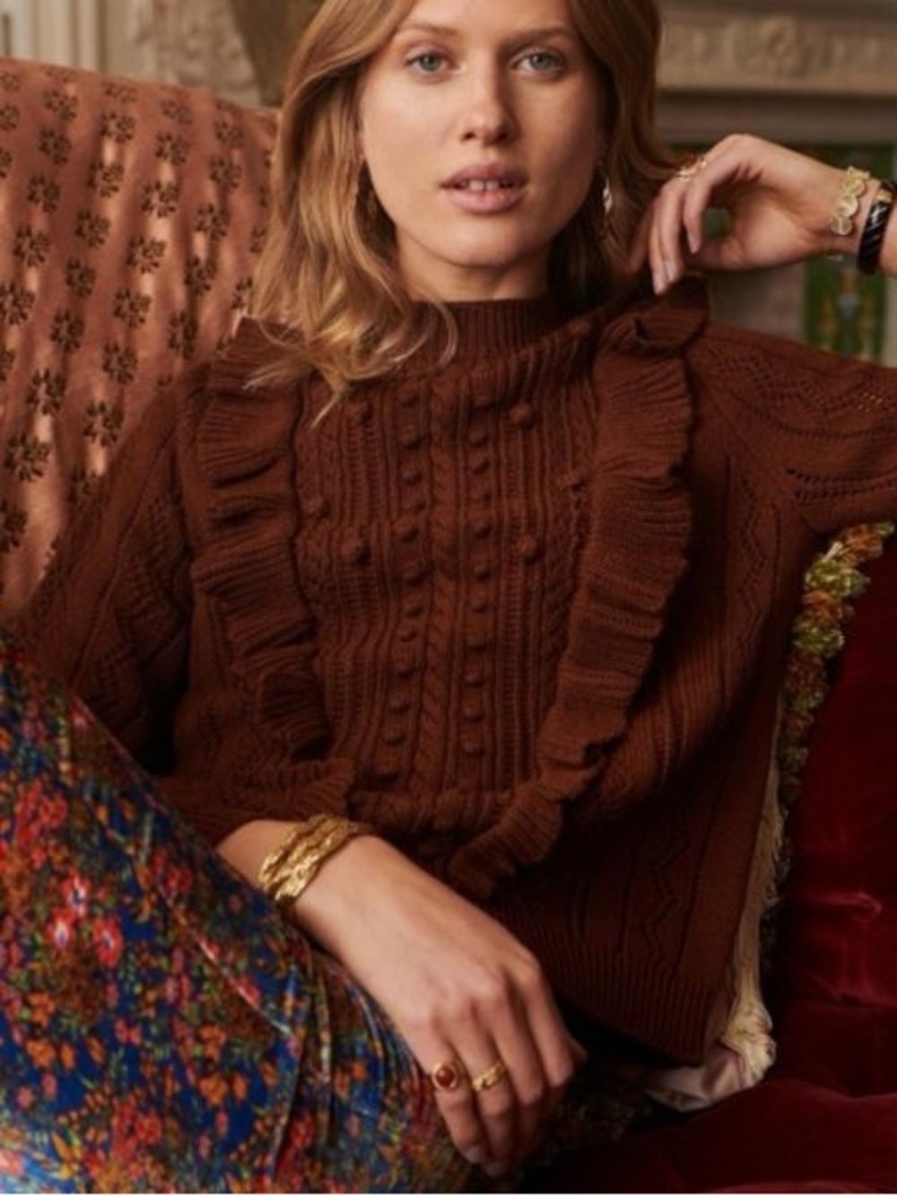Sézane x Manoush Marva Jumper Size Small
